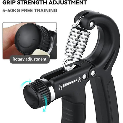 Workout Hand Gripper, Grip Trainer, 11Lbs-132Lbs Hand Grip Exerciser, Forearm Grip Strengthener, Exercise Hand Grip Strengthener, Adjustable Hand Strengthener, Workout Equipment, Home Gym Equipment, Valentine'S Day Gift, Handgrip