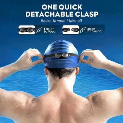 Swim Goggles 2 Pack - Wide View Anti-Fog & UV, No Leaking Swim Glasses for Men, Women, Kids Swimming
