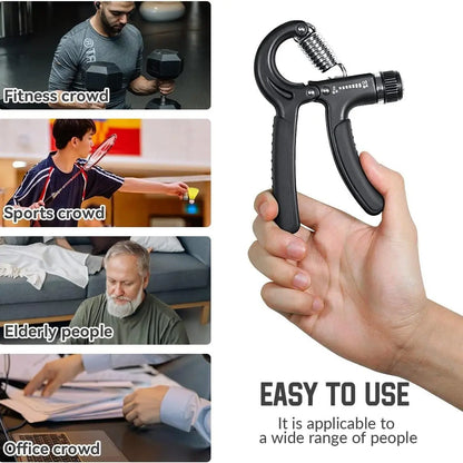 Workout Hand Gripper, Grip Trainer, 11Lbs-132Lbs Hand Grip Exerciser, Forearm Grip Strengthener, Exercise Hand Grip Strengthener, Adjustable Hand Strengthener, Workout Equipment, Home Gym Equipment, Valentine'S Day Gift, Handgrip