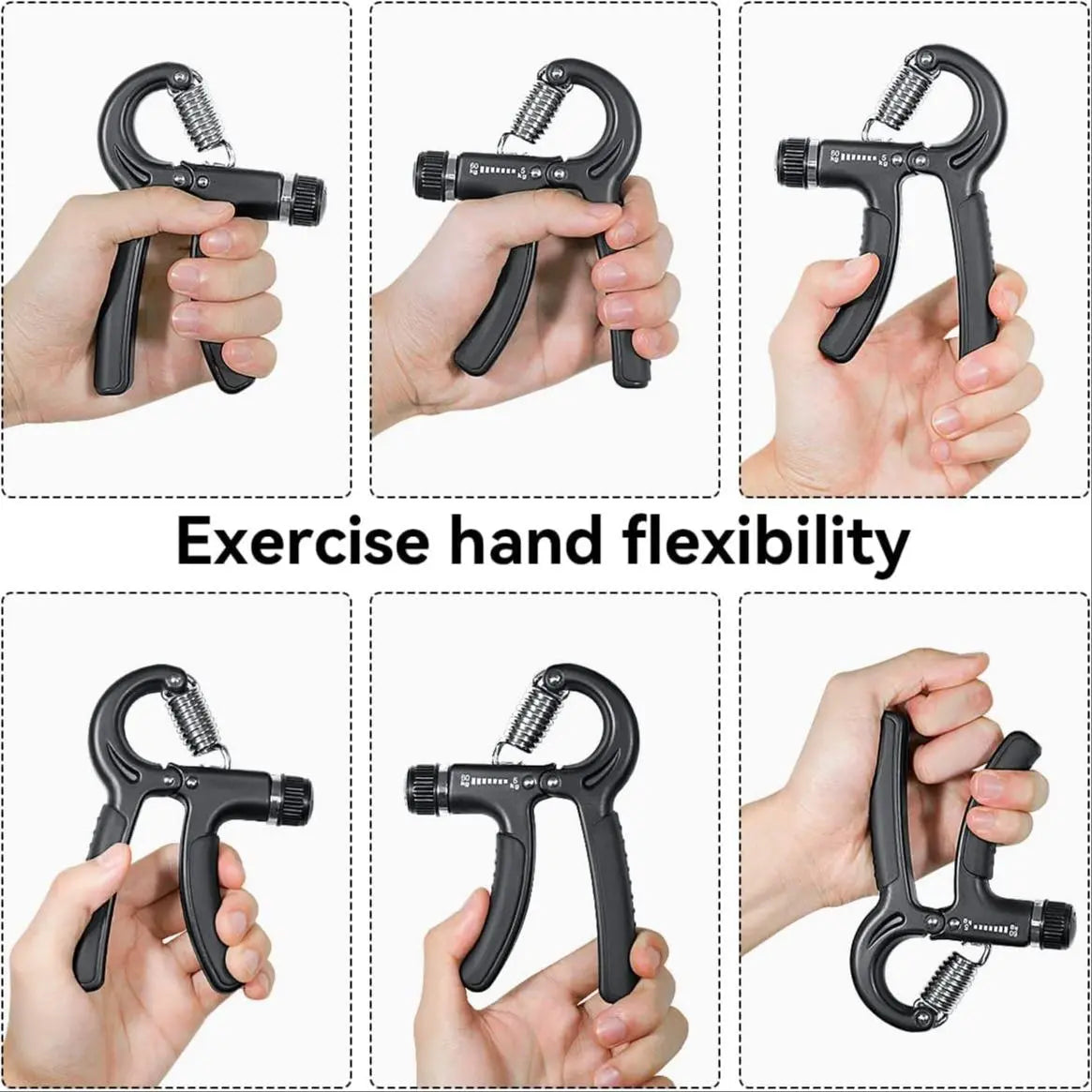 Workout Hand Gripper, Grip Trainer, 11Lbs-132Lbs Hand Grip Exerciser, Forearm Grip Strengthener, Exercise Hand Grip Strengthener, Adjustable Hand Strengthener, Workout Equipment, Home Gym Equipment, Valentine'S Day Gift, Handgrip